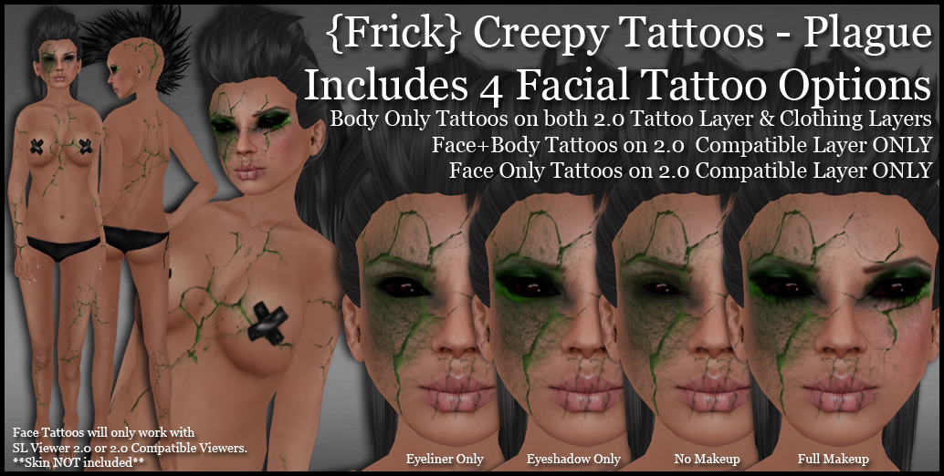 “shoulder face tattoo”. Creepy. Very creepy. Halloween at Frick